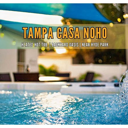 Casa Noho In Central Tampa, Hot Tub, Near Hyde Park 외부 사진