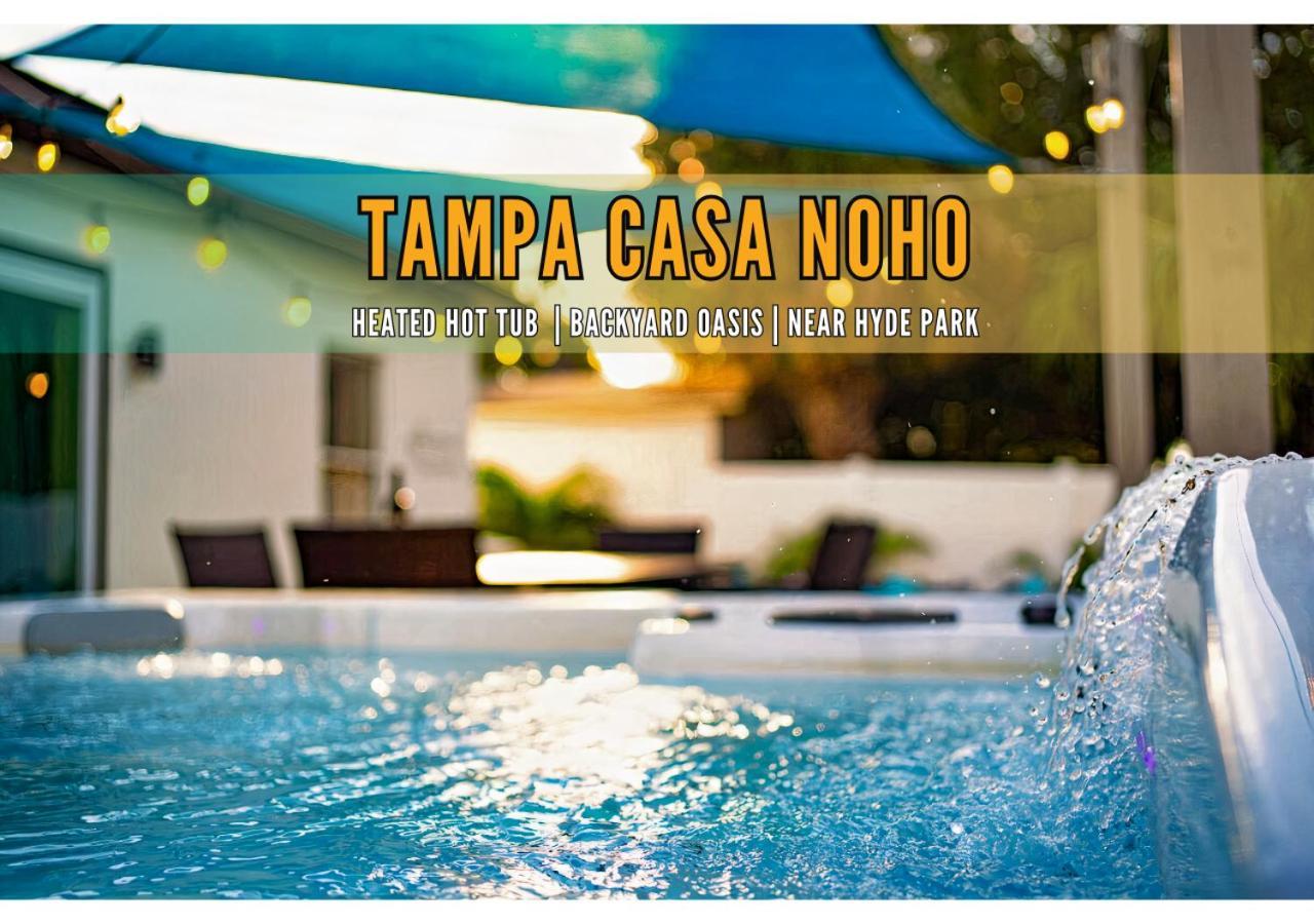 Casa Noho In Central Tampa, Hot Tub, Near Hyde Park 외부 사진